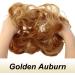 JJstar 2PCS Curly Messy Bun Hair Pieces - High Heat Resistant Synthetic Fiber Scrunchies for Women - Golden Auburn - Buy Online on GoSupps.com