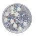 Heart Nail Rhinestones Nail Ornament White Auroras Transparent Illusions Three Dimensionals Resin Rose Ornament Short Clear Press on Nails 1 count (Pack of 1) SL1