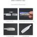 Lckiioy 2X Shaving Knife Set | Spring Design Blades for Men & Women | Perfect for Beard Face Armpit & Body Shaving - International Shipping Available - Buy Online on GoSupps.com