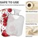 Naanle Polka Dots Cherry Hot Water Bottle | 1L Transparent Heat Bottle for Bed & Pain Relief | Warm & Cold Therapy - Buy Online on GoSupps.com