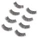 Buy 4 Pairs of Fluffy 7D False Eyelashes - Natural Look International Shipping - Buy Online on GoSupps.com