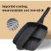 DELURA Saucepan 3-in-1 Frying Pan Cooking Wok Pot Cookware Breakfast Egg Pan Skillet Kitchen Utensils Wok - Buy Online on GoSupps.com