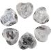 Natural Agate Geode Heart Shape Stone Crystals Halves Stones Slice Specimen Collection Loving Gifts 55-65mm Raw Stones and Minerals 1pc - Buy Online on GoSupps.com