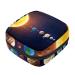 Solar system sanitary napkins storage bag menstruation pad bag pocket portable menstrual cup pocket with zipper for teenagers girls women women