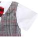 AmzBarley Baby Boys Gentlemans Tuxedo Rompers Grey 6-12 Months - Buy Online on GoSupps.com