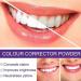V34 Activated Charcoal Tooth Whitening Powder - Removes Coffee, Tea, Wine Stains - Safe & Gentle Natural Whitener - Purple - Buy Online on GoSupps.com