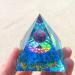 Ycyingcheng Crystal Orgonite Pyramid for Positive Energy | Chakra Healing Crystals Pyramid | Energy Generator for Protection and Harmony - Buy Online on GoSupps.com