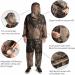 LOOGU Mosquito Suit XL/XXL Tree Camo 2.0 - Ultra-fine Mesh Bug Pants & Jacket Set for Fishing, Hiking, Camping, Gardening - Buy Online on GoSupps.com