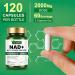 TKTALKER NAD Supplement 2000 Mg - 120 Capsules True NAD & Resveratrol, NMN Alternative Liposomal NAD+ for Women & Men, Support Cellular Health, Stamina & Healthy Aging - Ultra Strength Capsules - Buy Online on GoSupps.com