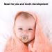 Bling Pacifiers - Heart Shaped Pink Pacifiers for Newborns | Sleep Better with Stylish Baby Soothers - International Shipping Available - Buy Online on GoSupps.com