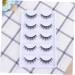 minkissy 80 Pairs Lashes Natural False Lashes Fake Eyelash Dense Eyelash Eyelashes 3d Cross - Buy Online on GoSupps.com