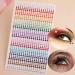 Rhinestone Stickers 3/4/5mm with 15 Colors Self Adhesive Face Gems Stick on Body Eye Bling Jewels Decal Crystal Hair Diamonds for Makeup Rave Accessories Embellishments for Crafts for Women Girls Mix Color