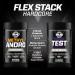 PMD Sports Flex Stack Hardcore | 24-Hour Muscle Mass & Strength Booster | Methyl Andro & Z-Test 90 Capsules | Improve Recovery & Libido - Buy Online on GoSupps.com