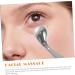 FRCOLOR B tonnets de Massage Yeux en Alliage de Zinc 2 Pcs Cuill re de Massage Contour des Yeux Lisse Masseur Oculaire Anti- d me Raffermissant Visage Soin Peau Hydratant Usage Domestique Argent - Buy Online on GoSupps.com