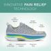Orthofeet Diabetic Shoes for Men - Ultimate Comfort & Protection | Therapeutic Walking Shoes with Arch Support, Arch Booster, Cushioning Ergonomic Sole & Extended Widths - Lava 11 Grey - Buy Online on GoSupps.com