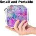 Colorful Art Circle Sanitary Napkin Storage Bag - Period & Tampon Makeup Pouch (Color4728) - Buy Online on GoSupps.com