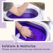 Large 4000ml Paraffin Wax Machine for Arthritis Relief - Hypoallergenic Paraffin Bath for Soft Skin - Dark Purple Design - Buy Online on GoSupps.com
