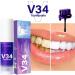 Vegan Purple Toothpaste Bits for Stain Removal and Teeth Boosting - Colour Corrector for Blue and Purple Teeth - One Size - Buy Online on GoSupps.com