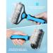 Malsipree 2-in-1 Dog & Cat Brush - Long/Short Hair Pet Fur Care Knot Prevention Small Blue - Buy Online on GoSupps.com