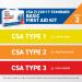 Ready First Aid CSA Type 2 Basic First Aid Kit - Suitable For Workplace With A Low Risk Work Environment Including Plastic Box (Small For 2-25 Workers) Small Plastic Box - Buy Online on GoSupps.com