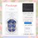 Short Press on Toenails Glossy Acrylic Square Fake Nails with Glue Blue Marble with Glitter Designs Artificial Nails Full Cover Static ToeNail Tips Coffin Stick on Nails False ToeNails for Women 24PCS Dark Blue Marble - Buy Online on GoSupps.com