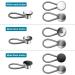 24-Piece Elastic Collar Extenders Set for Shirt, Pants, Dress - Willbond - Buy Online on GoSupps.com
