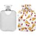 Buy Naanle Watercolor Hot Water Bottle 1L with Cover | Pain Relief & Heat Therapy for Bed Hands & Feet - International Shipping Available - Buy Online on GoSupps.com