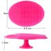 8 Pack Silicone Face Exfoliator Pads for Blackhead Removal and Daily Facial Cleansing - 8 Colors - Buy Online on GoSupps.com
