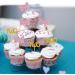 MonMon & Craft Minnie Two Cupcake Toppers/Girls Children 2nd Birthday Cupcake Toppers/Twins 2nd Birthday/Kids Birthday Party Decorations/Glitter - 24 Pcs - Buy Online on GoSupps.com