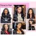 Dosacia V Part Body Wave Brazilian Virgin Human Hair Wig 20Inch - Glueless, 150% Density, Natural Color - For Black Women - Buy Online on GoSupps.com