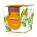 Pajoma fragrance candle orange - in satin glass |120g of wax weight burning time: 25 hours in a noble gift packaging |Premium quality orange 1