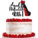 40th Birthday Cake Topper for Women Her Forty and Fabulous Aged Perfection to 40th Birthday Party Supplies Cheer to Vintage Dirty 40 Cake Decorations - Buy Online on GoSupps.com
