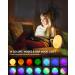 Light Alarm Clock with Sunrise Sunset Simulation | 14 Colors 8 Natural Sounds FM Radio - Ideal for Adults & Kids - Buy Online on GoSupps.com