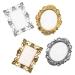 4 Pi ces Palette de M lange Vintage pour Nail Art R sine Palette pour Vernis Ongles Plateau Exposition Multifonction pour Manucure Outil L ger et Facile Nettoyer pour Salon et