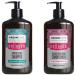 Arganicare | Shampoo + Conditioner Duo | With Collagen | Cleans & Maintains Natural Moisture Levels | Gives Volume to your hair | All hair types | 1x400 ML+ 1x400mL