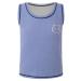 Hansber Kids Boys Girls Compression Tank Tops Undershirts Sleeveless T-Shirts Athletic Workout Base Layer Blue 3-4