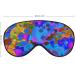 Colorful Tie Dye Sleep Mask for Women | Adjustable Stylish Eye Shades with Elastic Strap - Buy Online on GoSupps.com