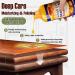 Natural Beeswax & Orange Oil Wood Conditioner - Eco-Friendly Beeswax Furniture Polish & Cleaner for All Wood Surfaces - Buy Online on GoSupps.com