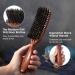 Bestool Wild Boar Hairbrush for Men Women & Children - Natural Bristle Brush for Thin Hair & Beards - Walnut Wood Handle - Stylish and Disguising - Buy Online on GoSupps.com