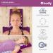Bodhi Acupressure Set Vital - Acupressure Mat & Pillow for Self-Massage Relaxation & Blood Circulation | Aubergine | International Shipping - Buy Online on GoSupps.com