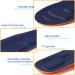 Breathable Shock-Absorbing Massage Insoles - Men's 7-8 US/Women's 5-9 US - Buy Online on GoSupps.com