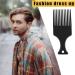 3 Sizes Afro Combs Set - Wide Tooth Plastic Hair Picks for Natural Curly Hair Styling - Buy Online on GoSupps.com