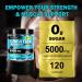 Creatine Monohydrate Gummies Chewables Creatine Monohydrate for Women & Men 5g Creatine Monohydrate Per Serving No Sugar Low-Calorie Supports Muscle Growth Blue Raspberry Flavor - 120 Gummies - Buy Online on GoSupps.com