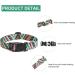 Mercano Adjustable Dog Collar - Soft Nylon Comfortable & Stylish Patterned Collar for Small & Medium Dogs - Ethnic Green (M) - Buy Online on GoSupps.com