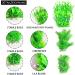 Ctpeng 3-Piece Plastic Aquarium Plants (24-32 cm) | XL Green Aquarium Decoration for Stunning Aquascapes - International Shipping Available - Buy Online on GoSupps.com