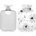 NAANLE 2L Hot Water Bottle with Dandelion Cover - Pain Relief for Menstrual Cramps & Heat Therapy - Buy Online on GoSupps.com