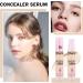 QIUFSSE 2 PCS Under Eye Concealer for Dark Circles Pro Concealer Serum Color Corrector De Ojeras Makeup Concealer Full Coverage for Mature Skin - 01 FAIR - Buy Online on GoSupps.com