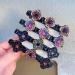 GEOBY Sparkling Crystal Stone Hair Clips & Bands Set for Women/Girls - Rhinestone Braided Hair Accessories - Buy Online on GoSupps.com