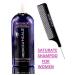 Therapro MEDIceuticals SATURATE Dry Scalp & Hair Moisturizing Shampoo for Women - 8.45 oz with Sleek Steel Pin Tail Comb | Proprietary Hair Loss Complexes - Buy Online on GoSupps.com