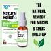 Natural Relief Mucus & Sinus Spray | Multi-Symptom Relief for Congestion Mucus Build-Up & Nasal Pressure - International Shipping Available - Buy Online on GoSupps.com